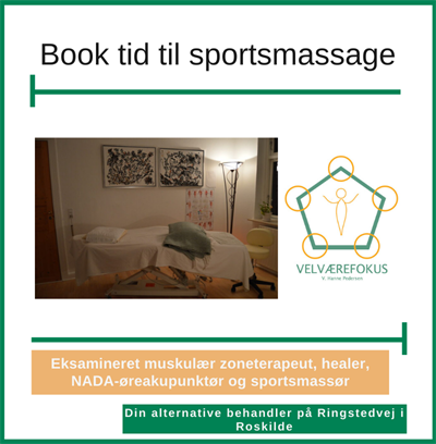 Book tid til sportsmassage Roskilde
